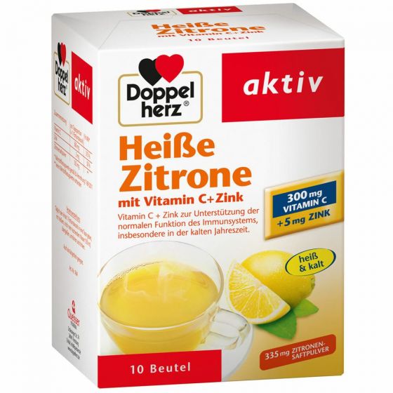 Doppelherz® Heiße Zitrone Vit. C + Zink