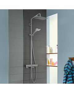 Hansgrohe Croma E 1jet Showerpipe mit Thermostat