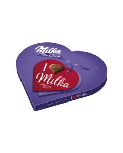 Milka I Love Milka Schokoladen Stueckchen Milch Mit Nougat