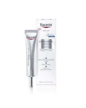 Eucerin® Hyaluron-Filler Augenpflege + 1 Eucerin 7-Tage Serum-Kur & Geschenkbox GRATIS